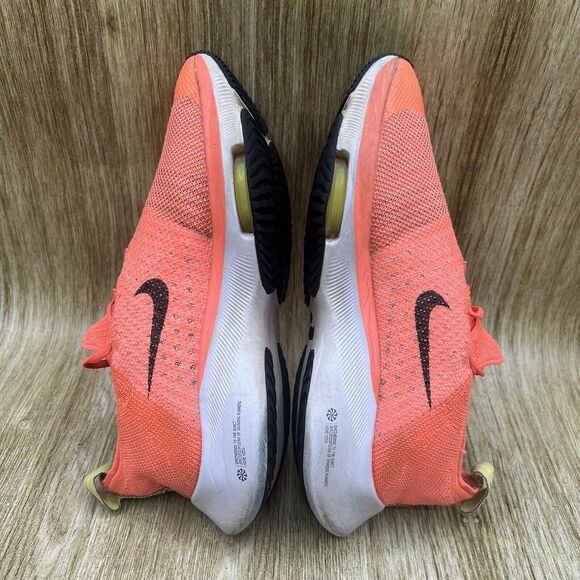 Youth Size 5 Women's 6.5 - Nike Air Zoom Tempo FK Bright Mango Running Shoes‎ - Picture 7 of 9